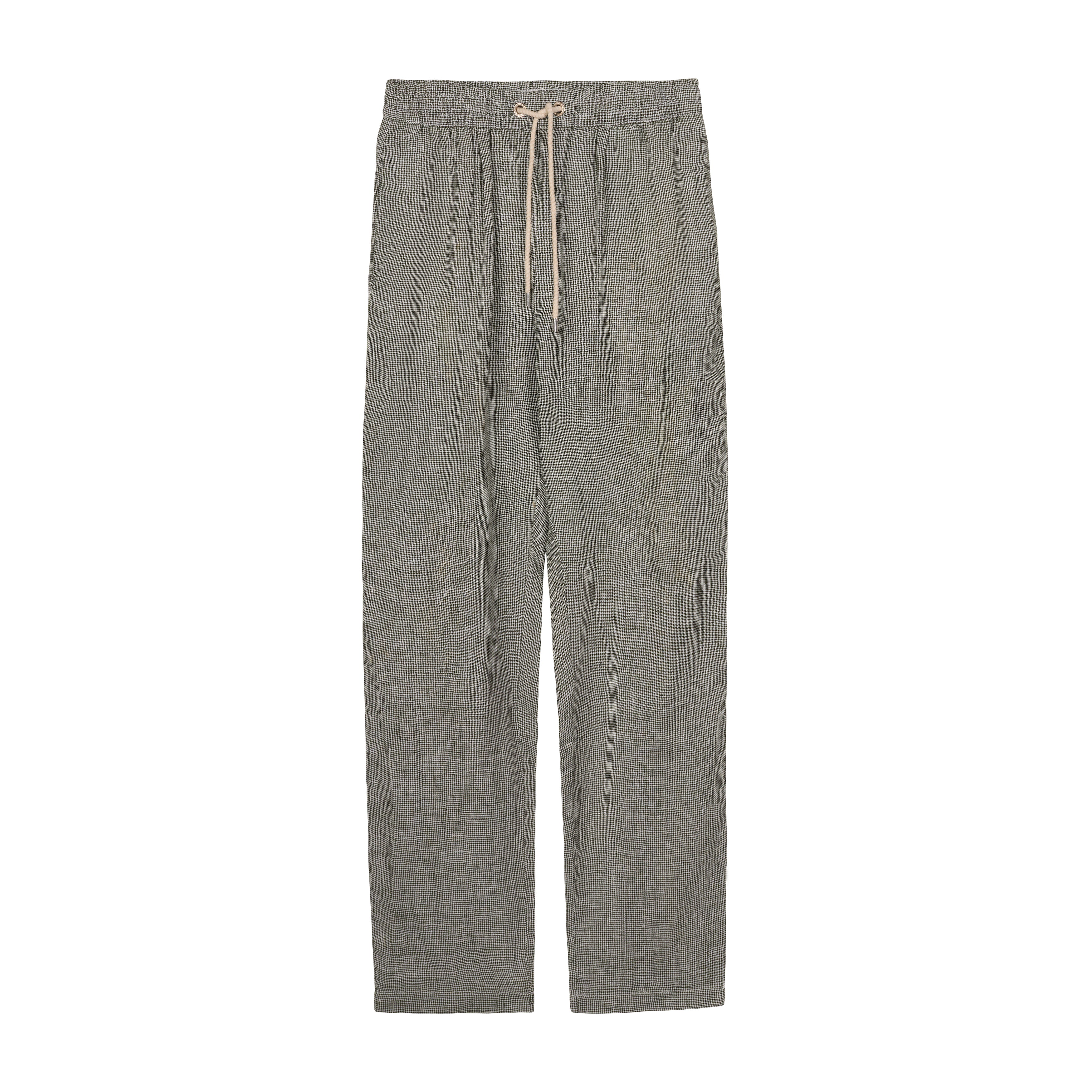 PANTALONE PIÉD DE POULE GREEN