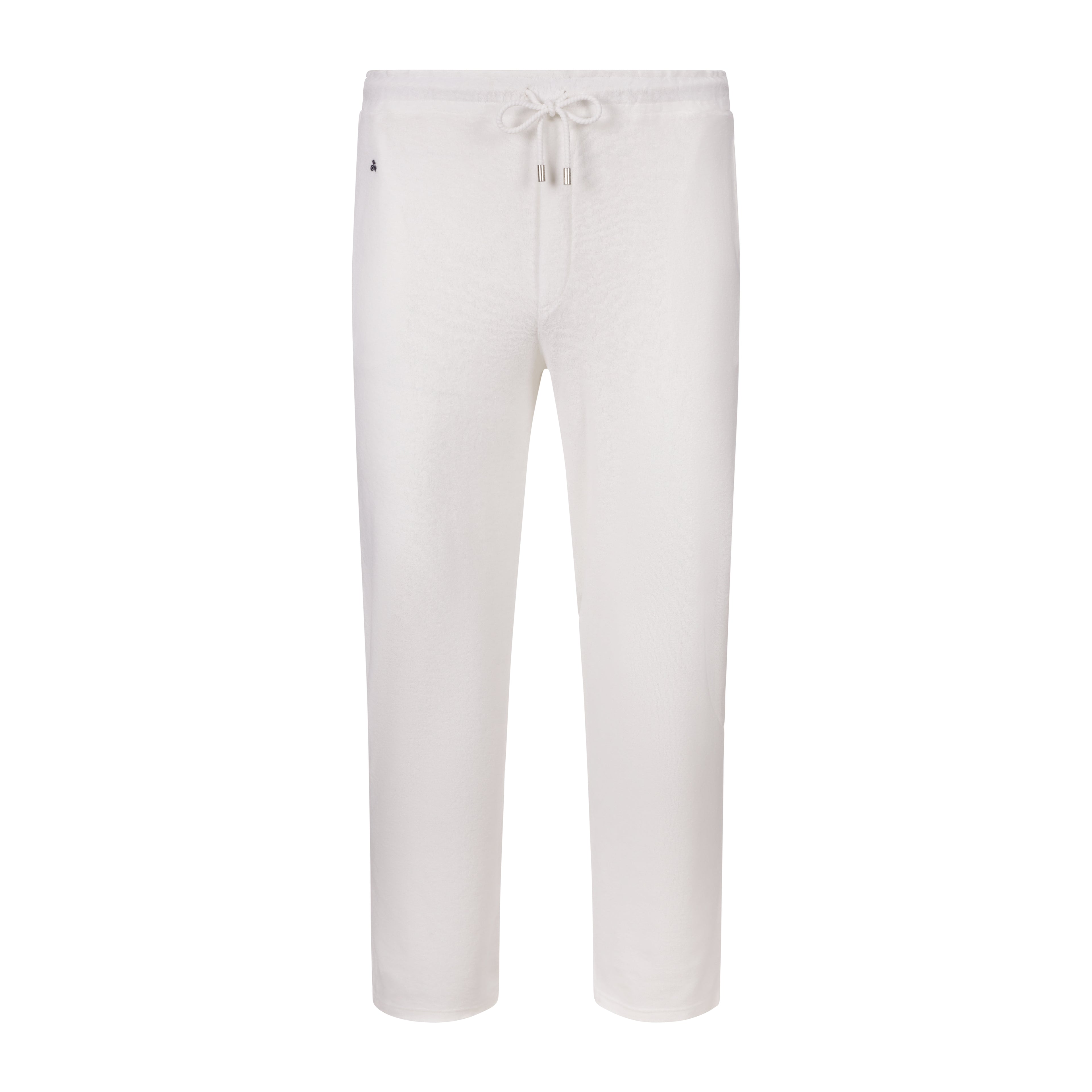 PANTALONE TERRY BIANCO
