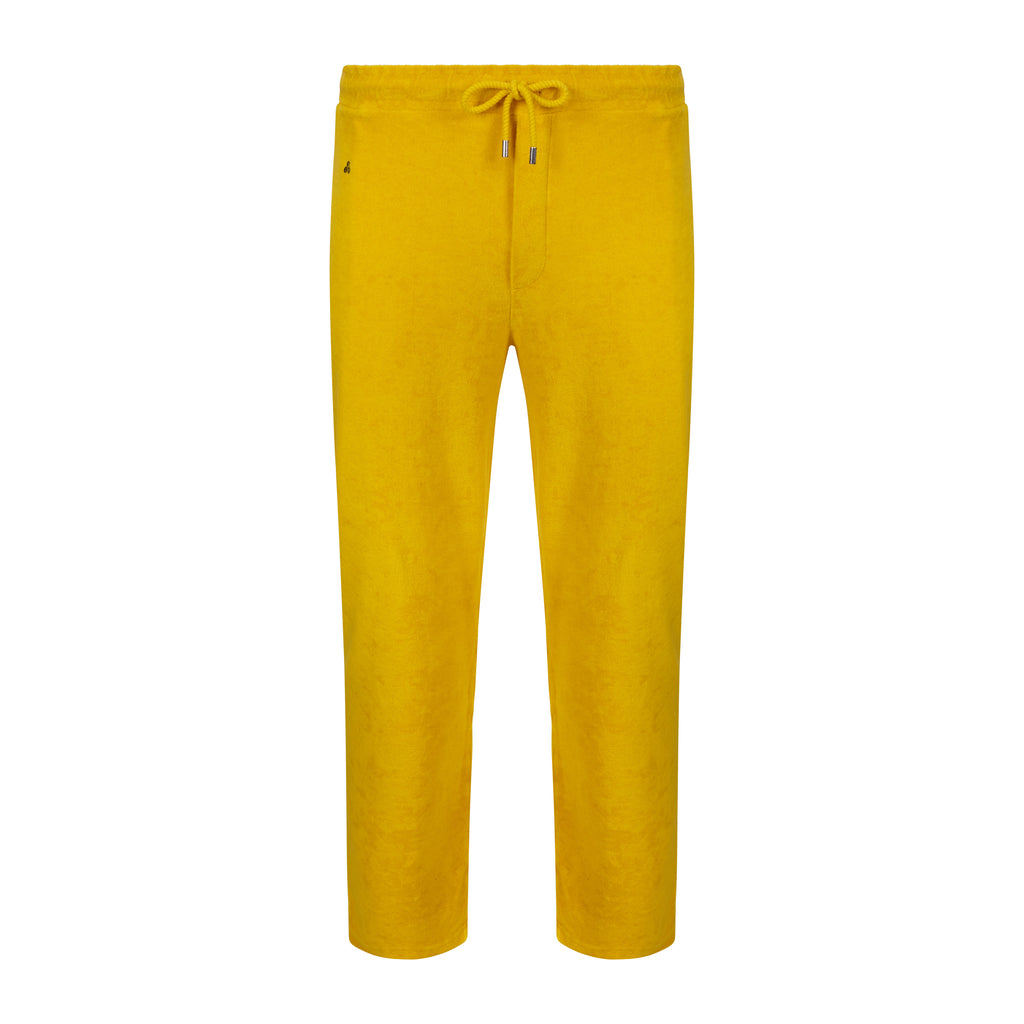 PANTALONE TERRY GIALLO