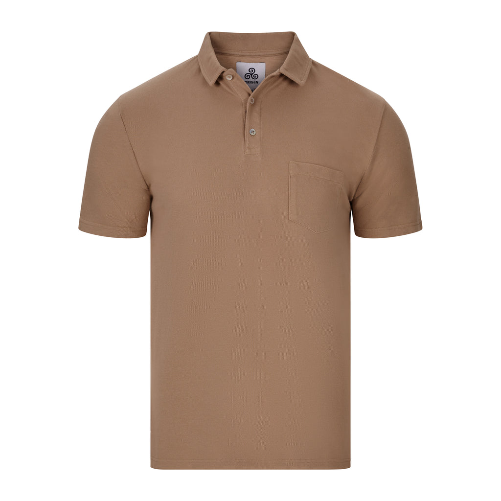 POLO PIQUE BEIGE