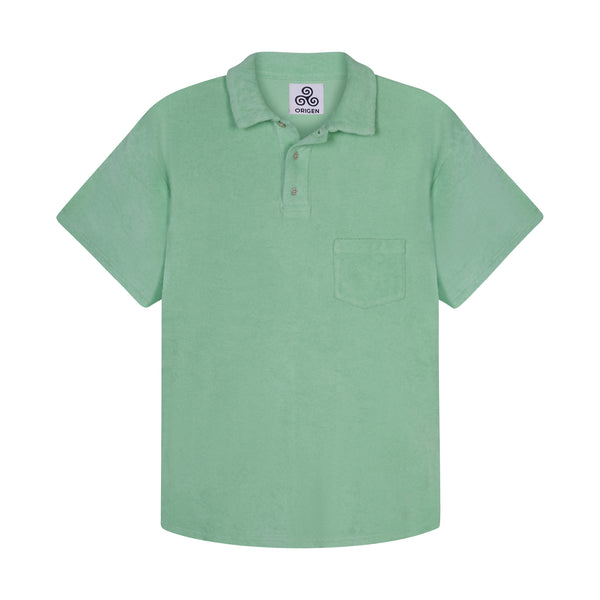 Polo Terry - Pastelgreen