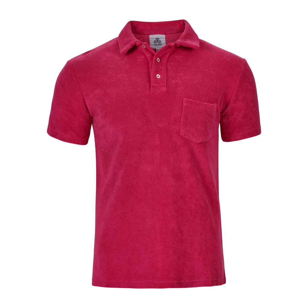 POLO TERRY FUXIA