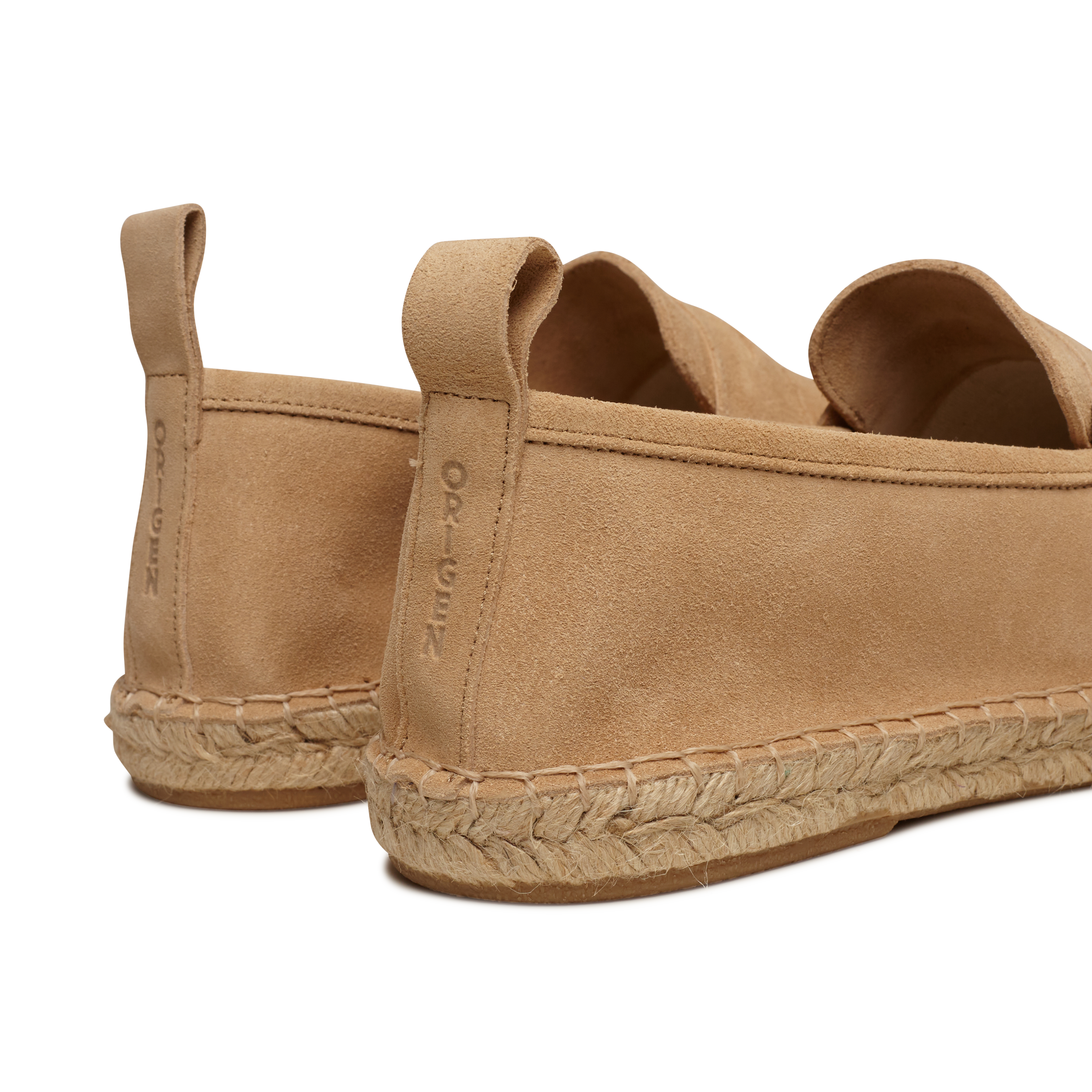 ESPADRILLAS MOCASSINO CAMOSCIO BEIGE