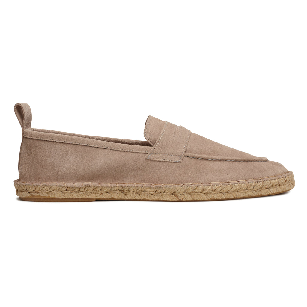 ESPADRILLAS MOCASSINO CAMOSCIO GRIGIO