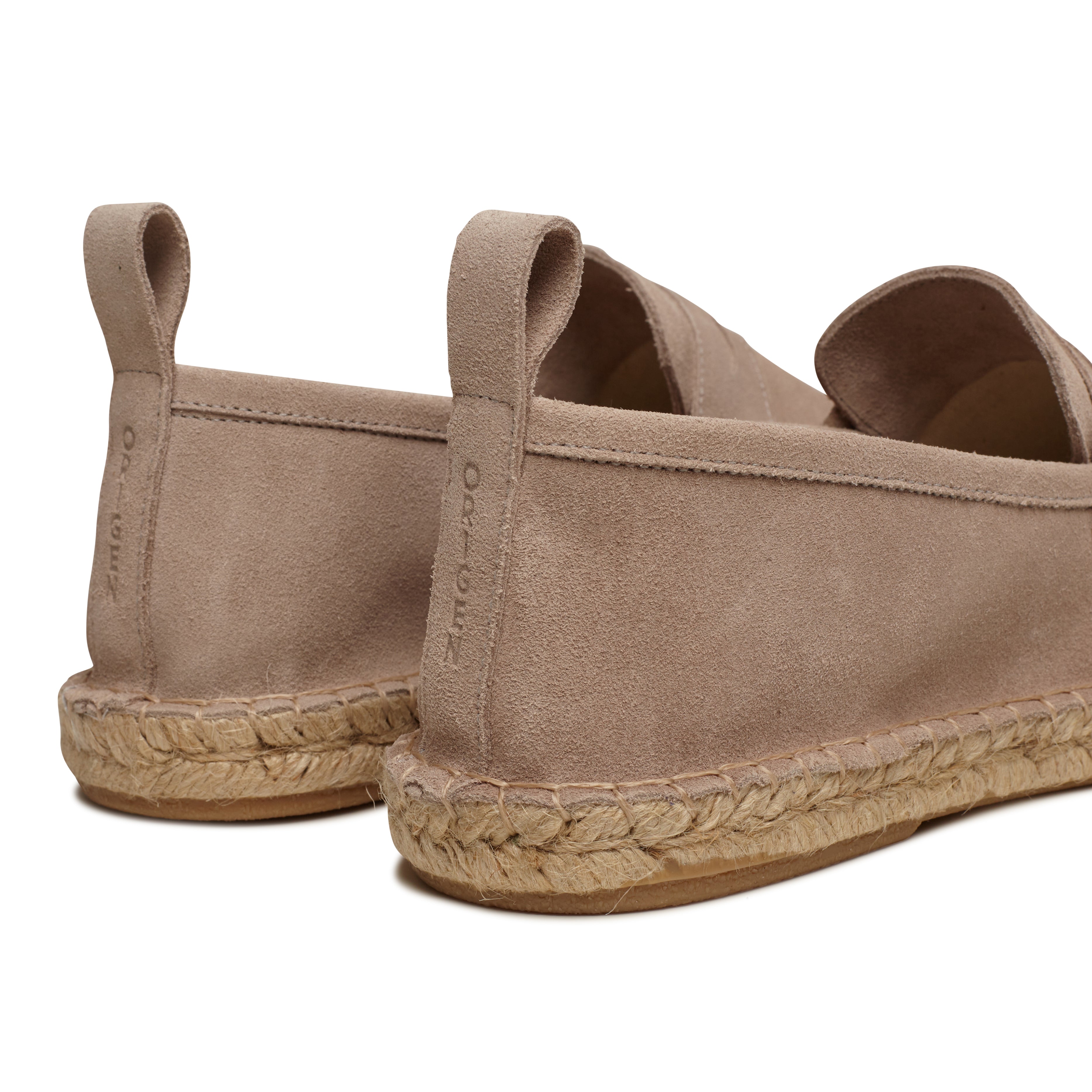 ESPADRILLAS MOCASSINO CAMOSCIO GRIGIO