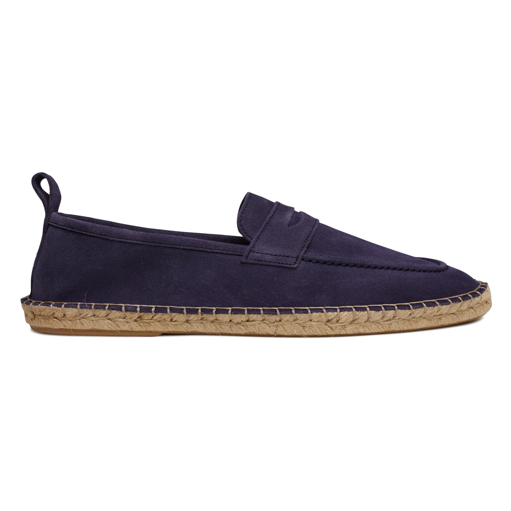 ESPADRILLAS MOCASSINO CAMOSCIO NAVY