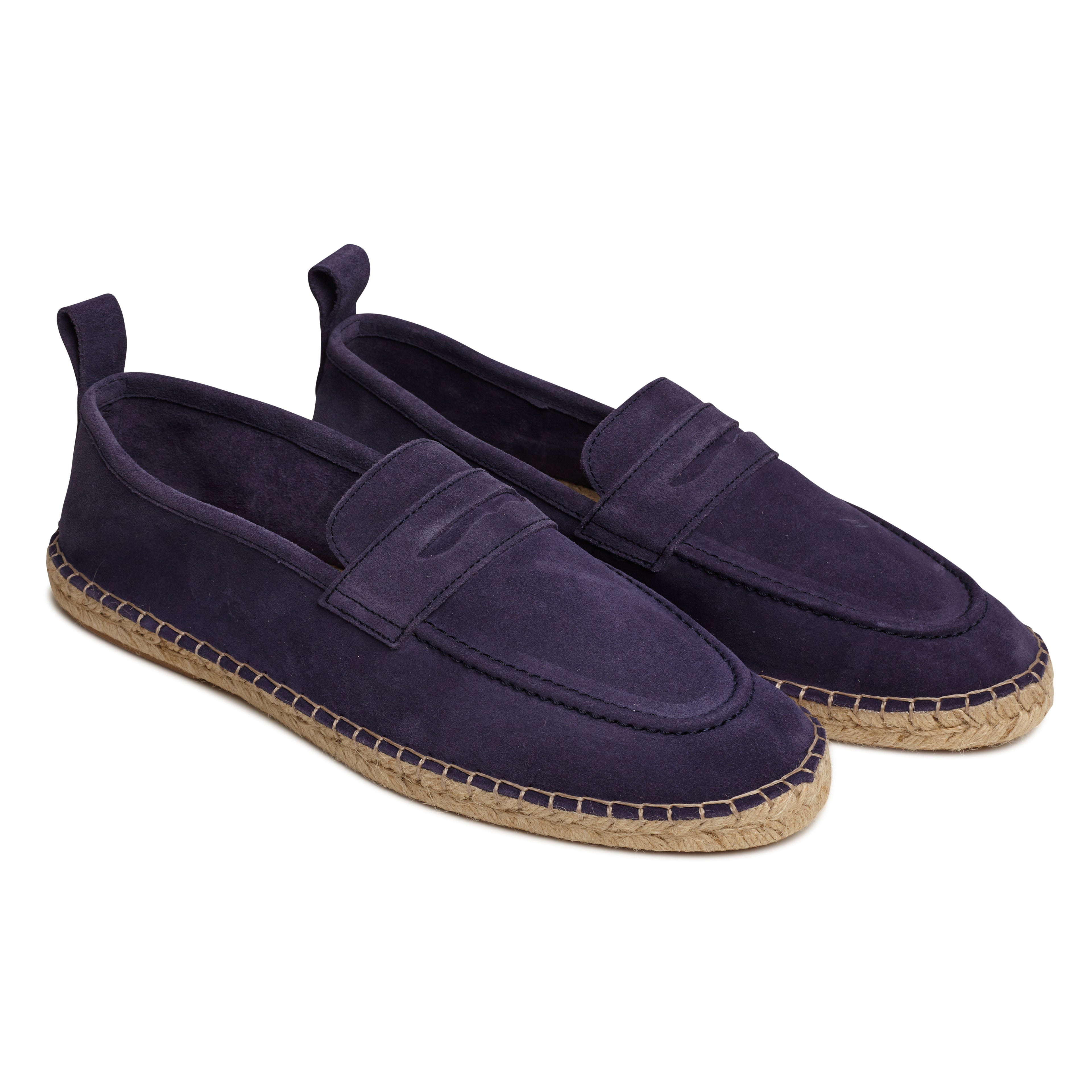 ESPADRILLAS MOCASSINO CAMOSCIO NAVY