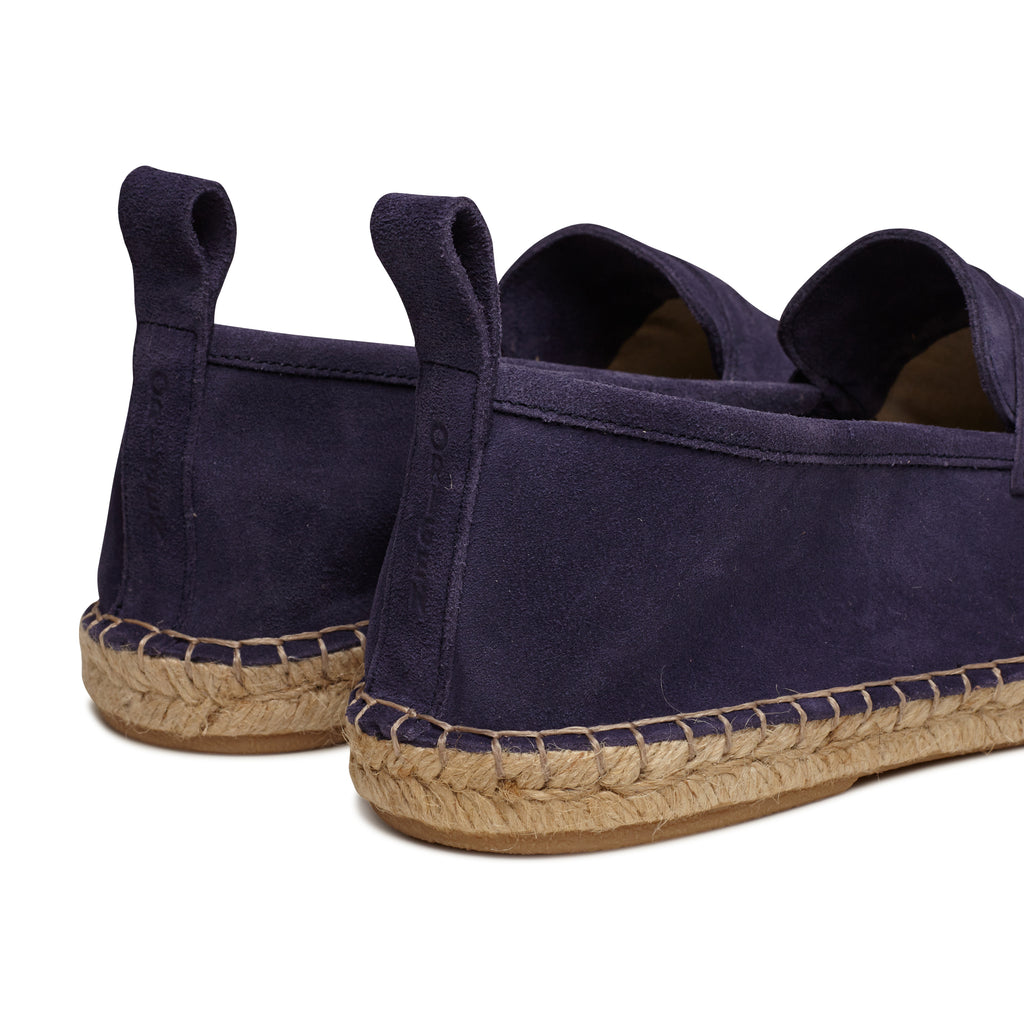 ESPADRILLAS MOCASSINO CAMOSCIO NAVY