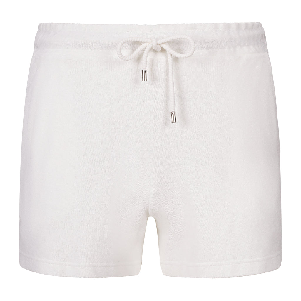SHORT TERRY BIANCO