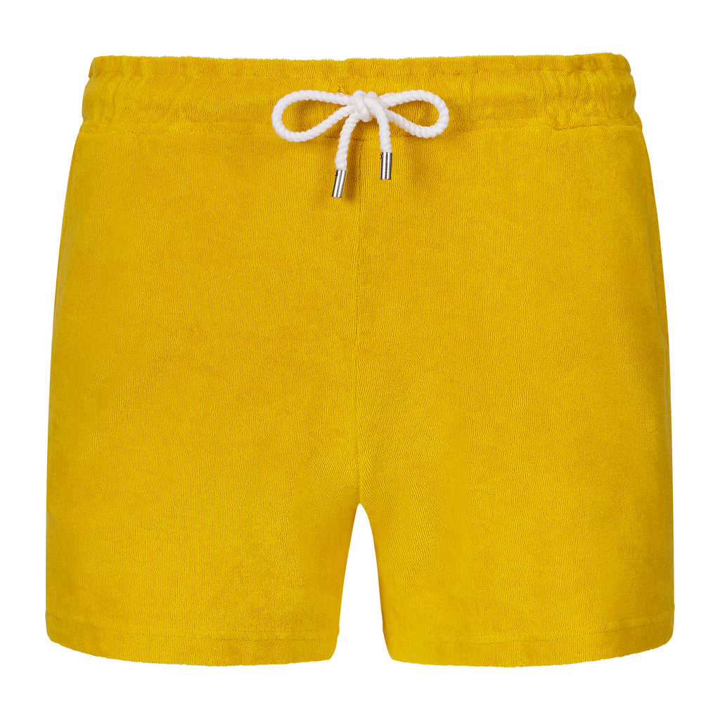 SHORT TERRY GIALLO