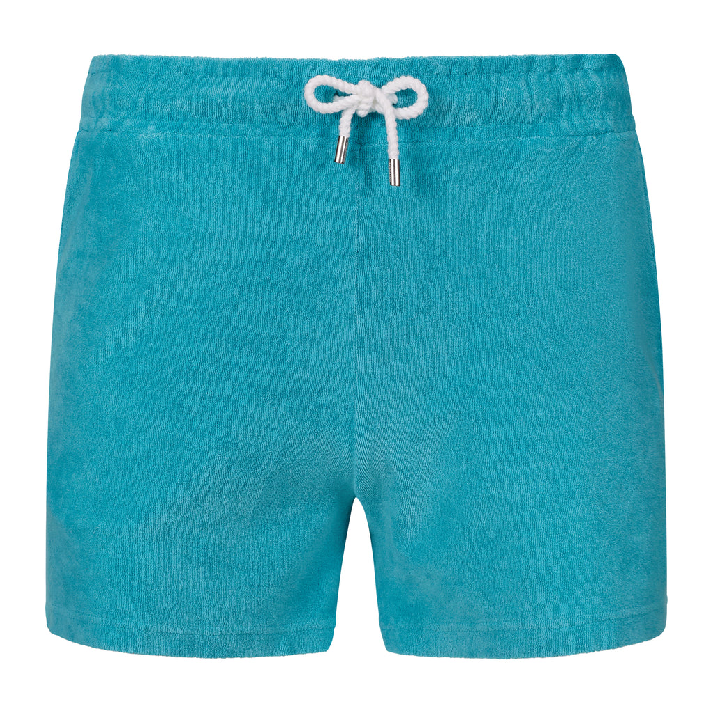 SHORT TERRY TURCHESE