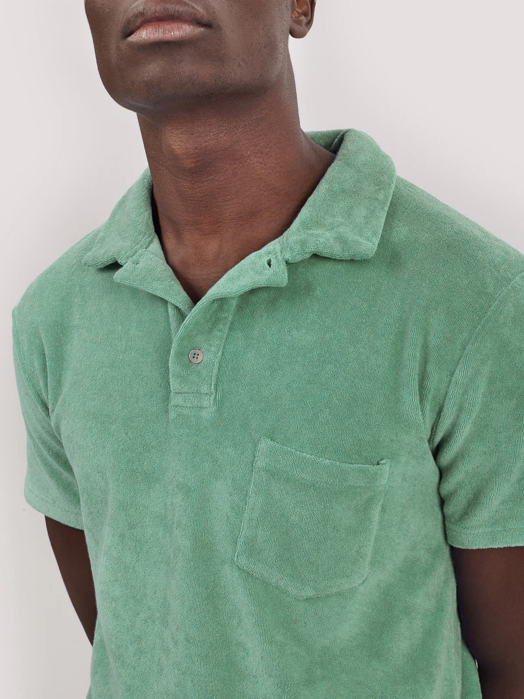 POLO TERRY - PASTELGREEN