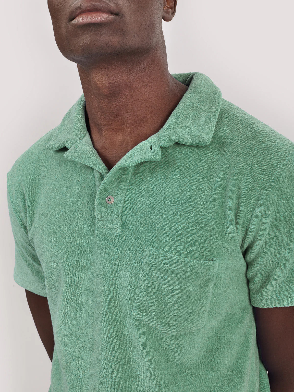 POLO TERRY - PASTELGREEN