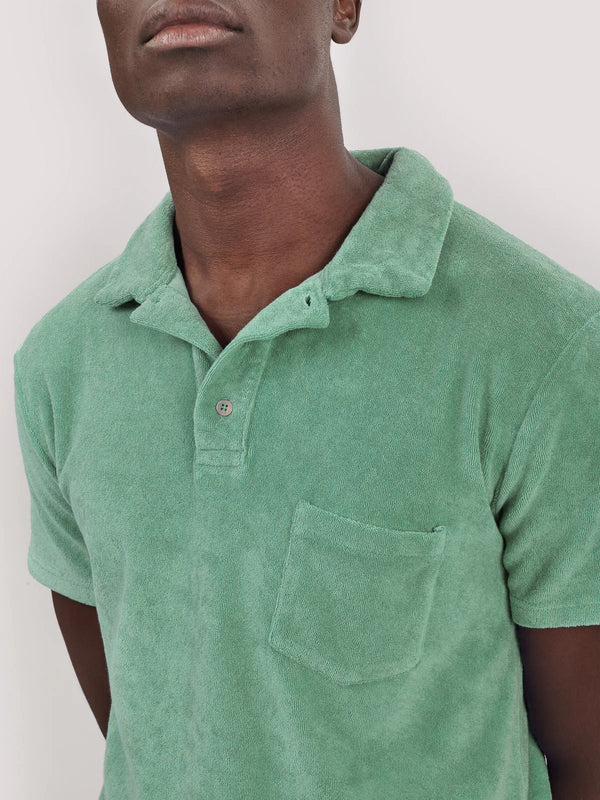 Polo Terry - Pastelgreen