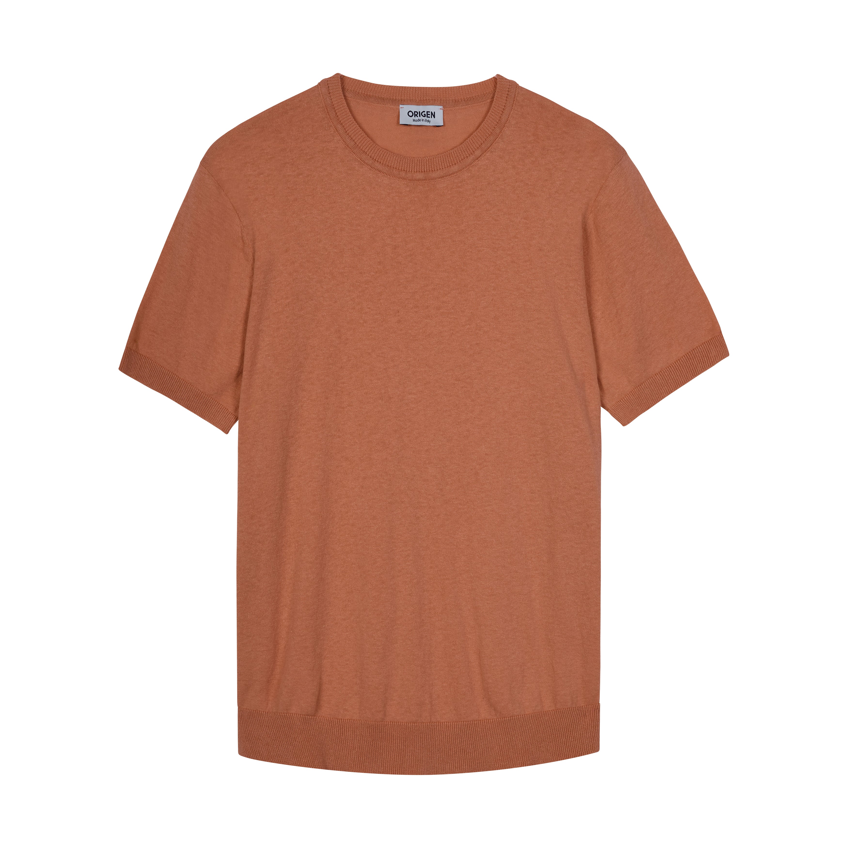 T.SHIRT PAOLO ROSA LINEN/COTTON