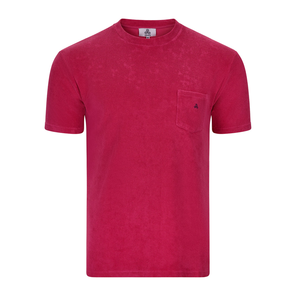 T.SHIRT TERRY FUXIA