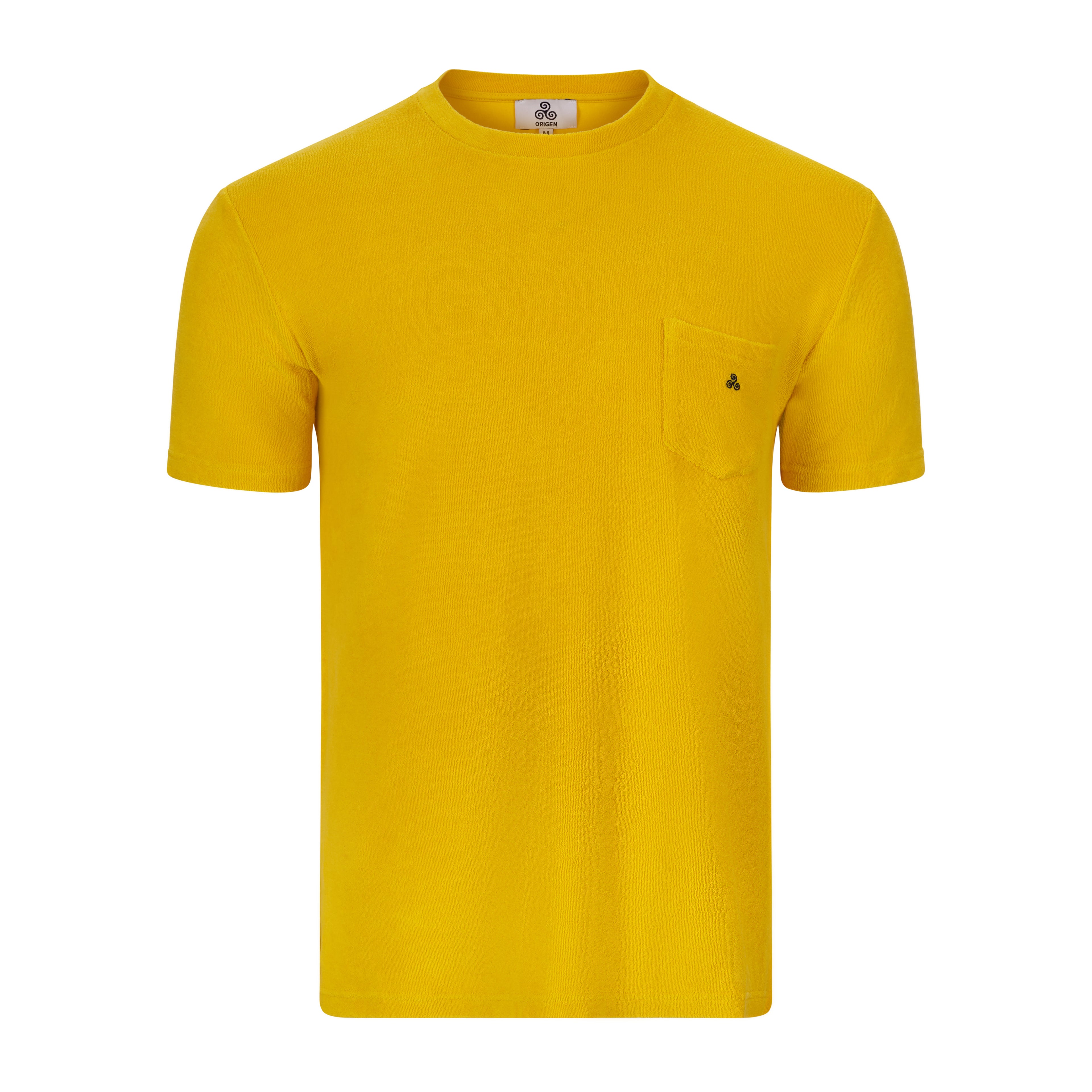 T.SHIRT TERRY GIALLO