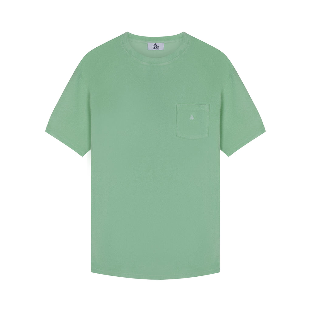 TSHIRT TERRY  PASTELGREEN