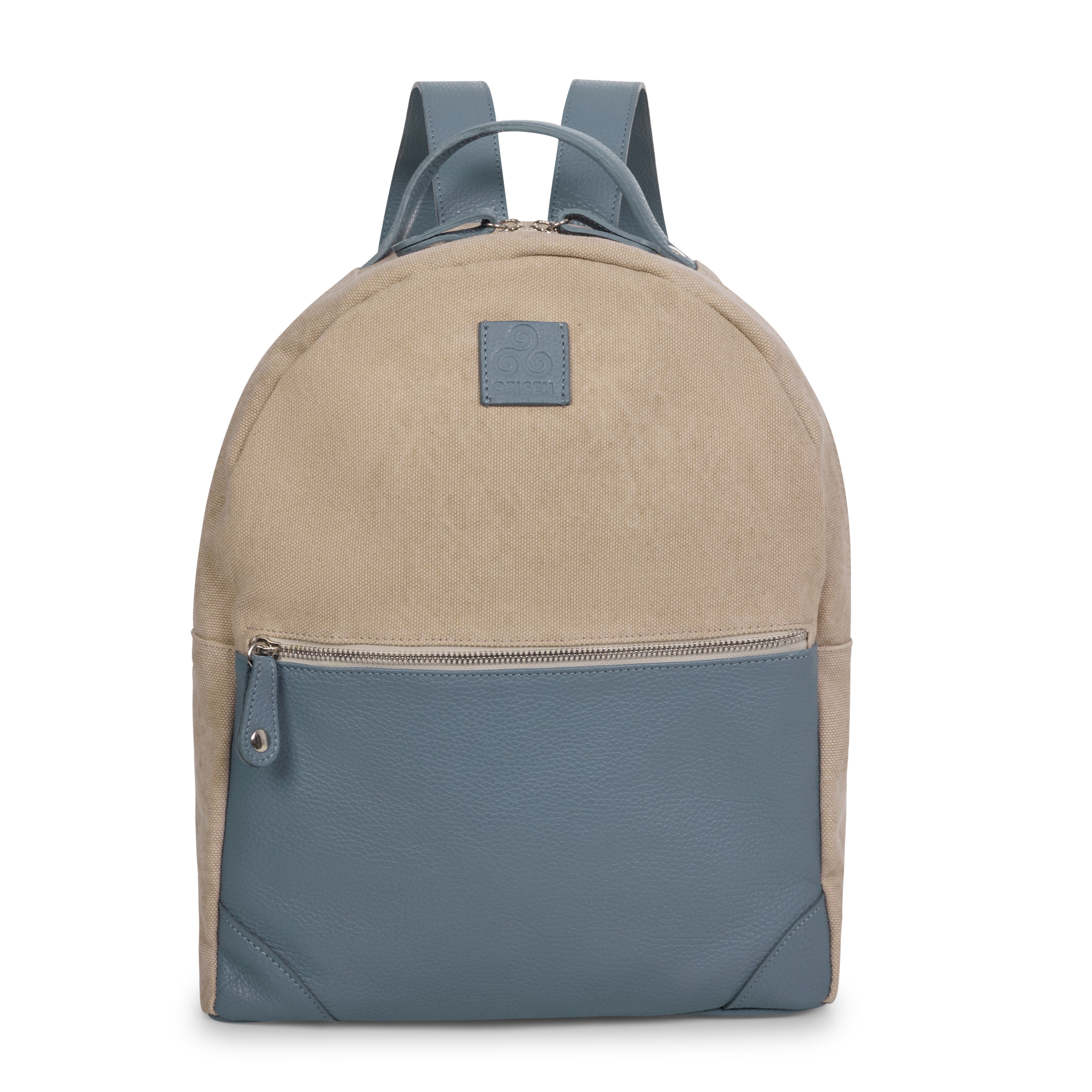 SKY BLUE CANVAS BACKPACK DOLLARO