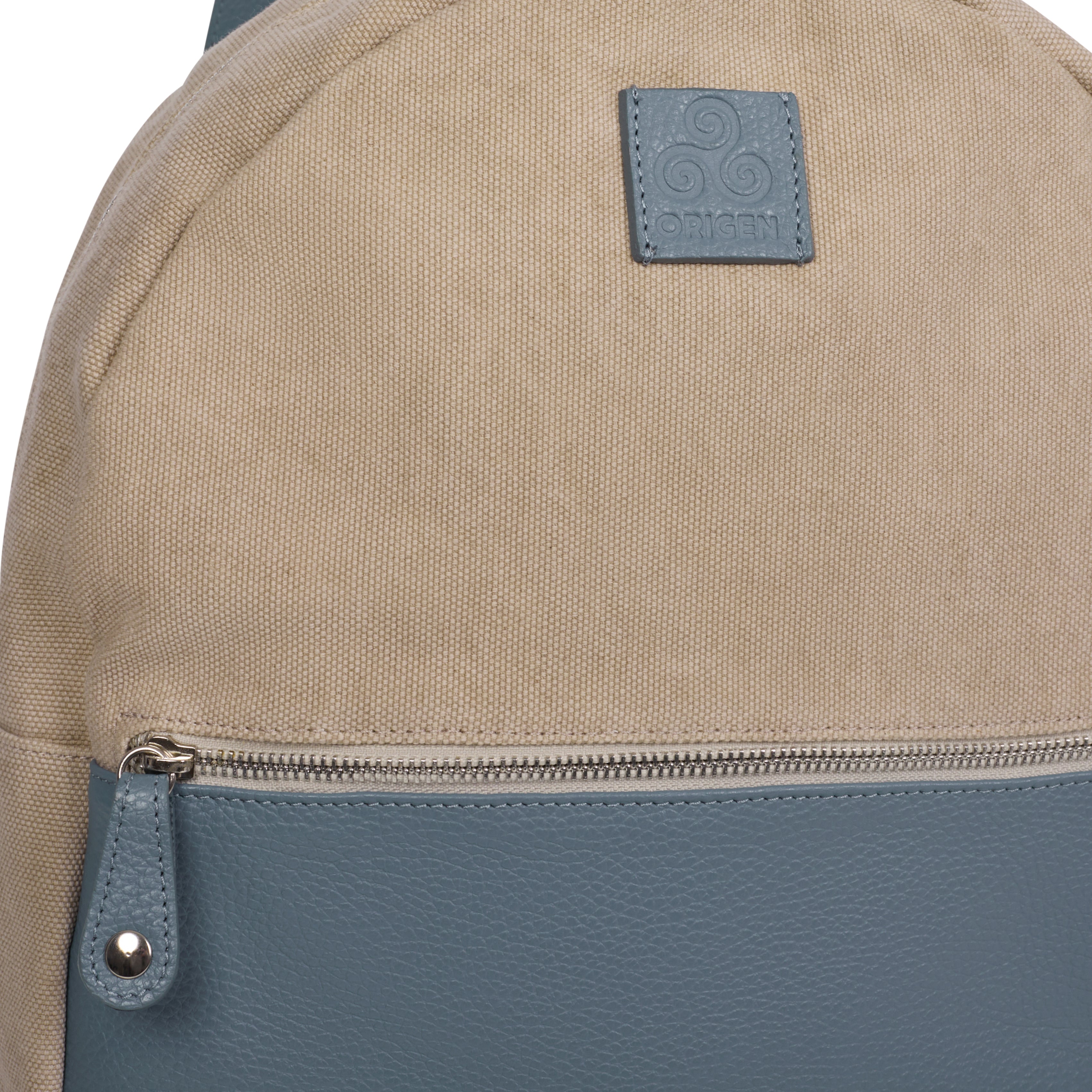 SKY BLUE CANVAS BACKPACK DOLLARO