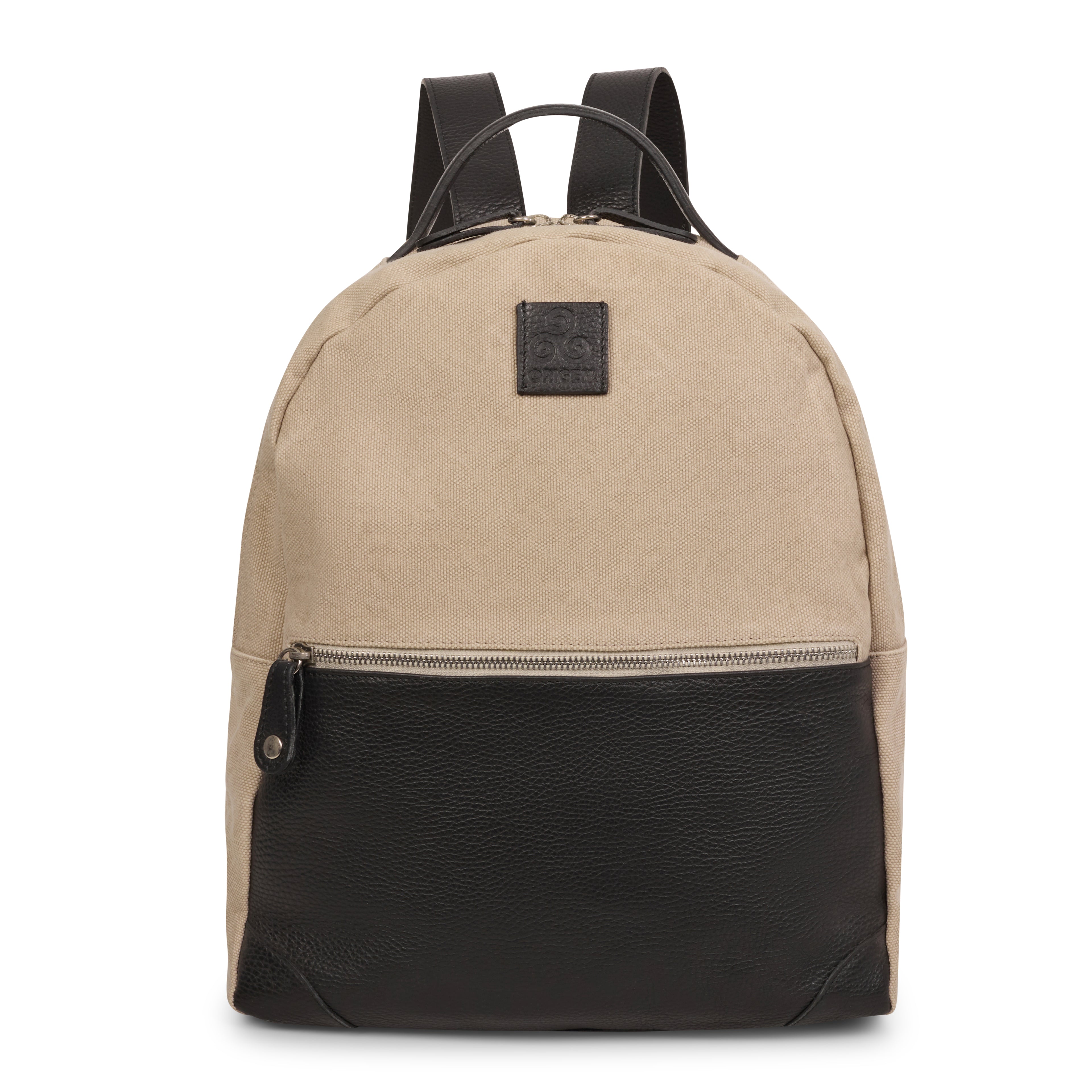 BLACK CANVAS BACKPACK DOLLARO