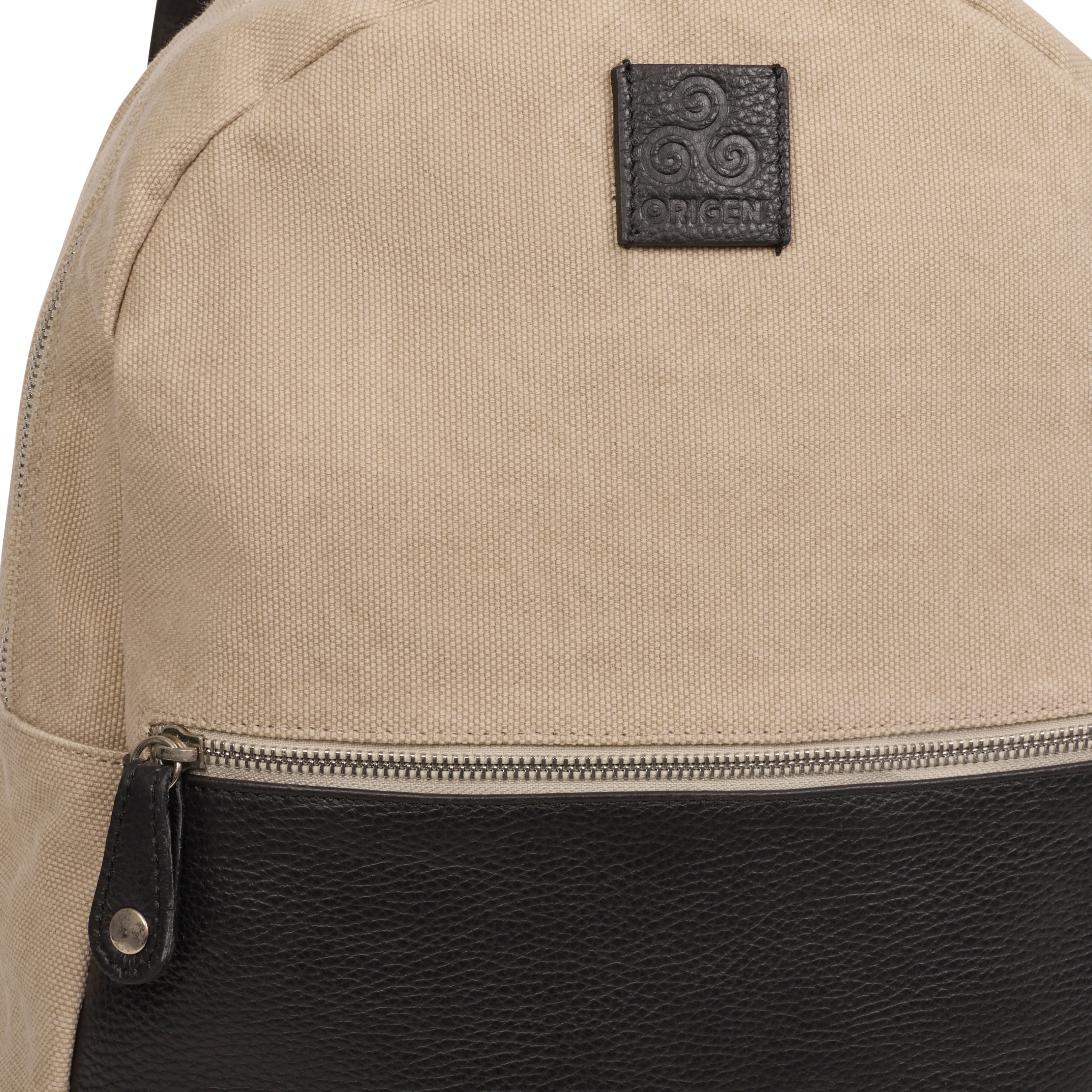 BLACK CANVAS BACKPACK DOLLARO