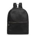 BLACK LEATHER BACKPACK DOLLARO