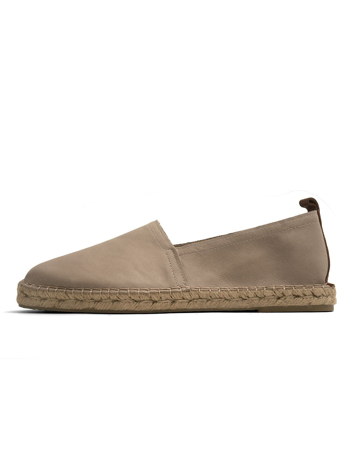 Espadrilles split leather beige