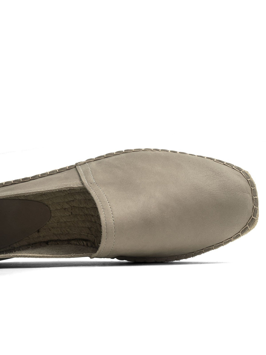 Espadrilles split leather beige