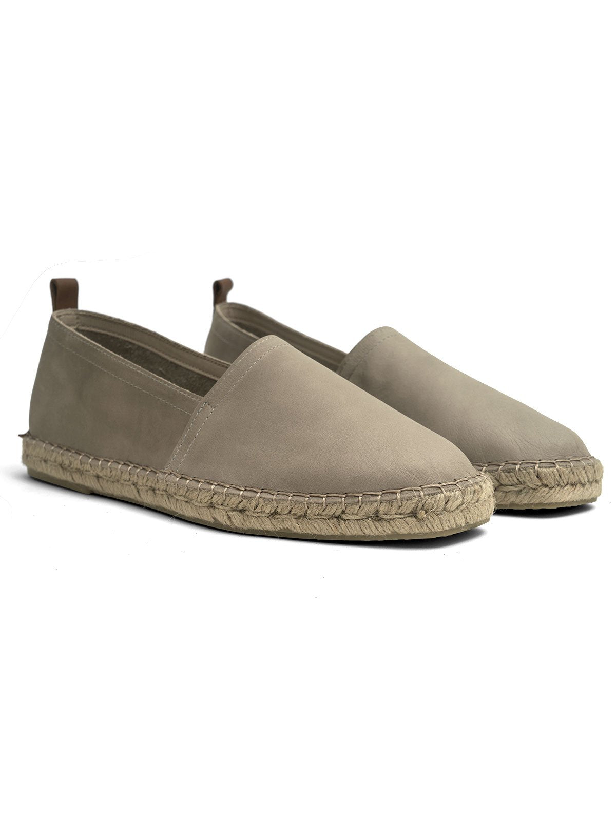 Espadrilles split leather beige