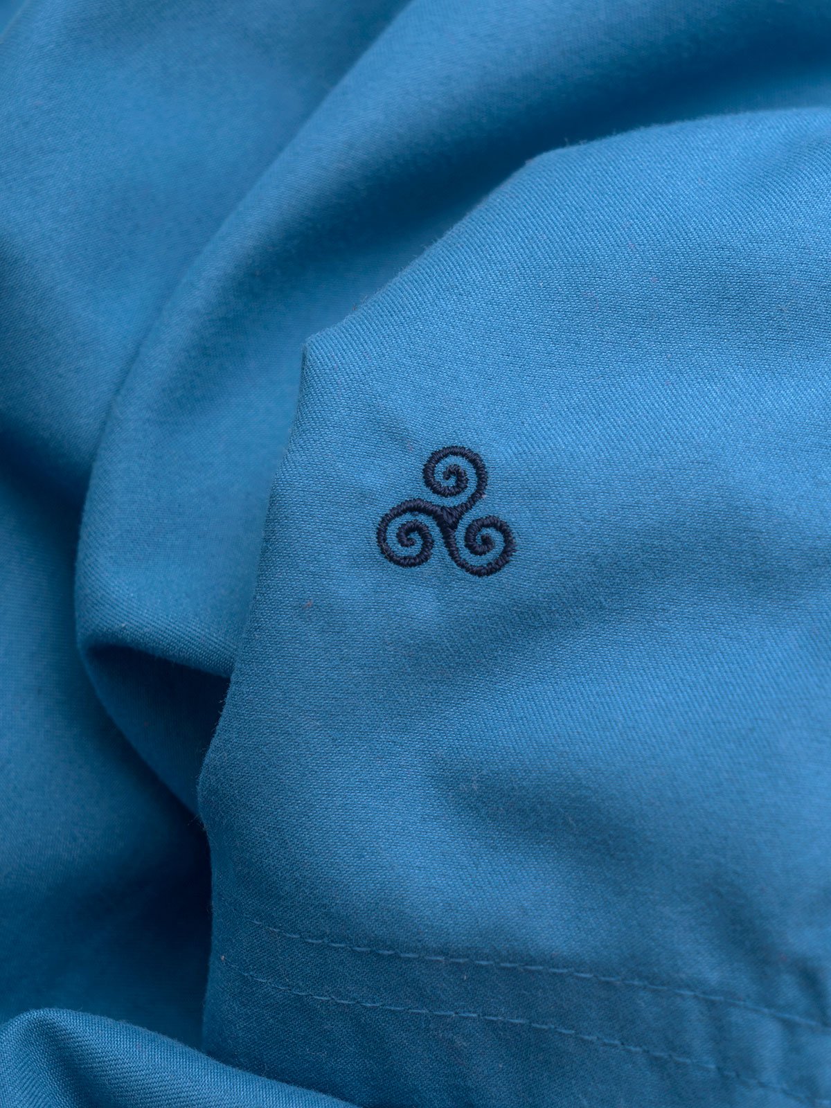 Blue classic swimming trunks