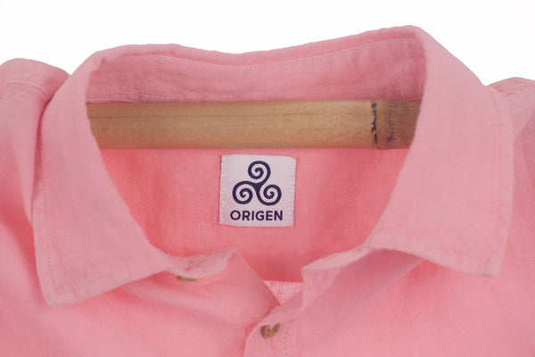 PINK linen shirt