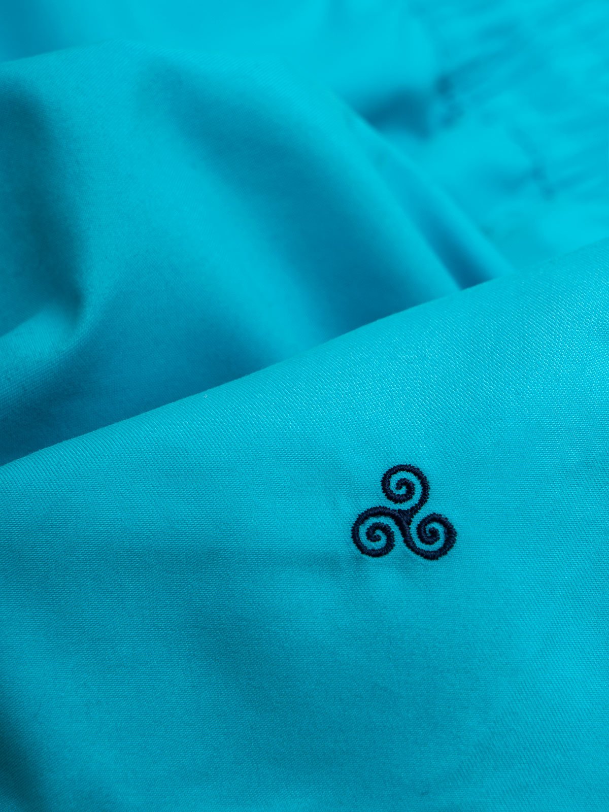 Light blue classic swimming trunks