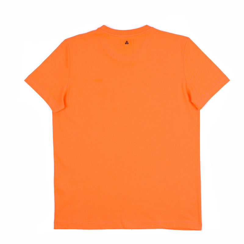 Organic coral log t-shirt