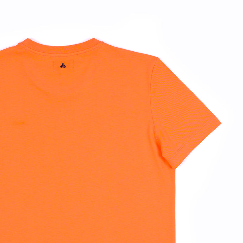 Organic coral log t-shirt