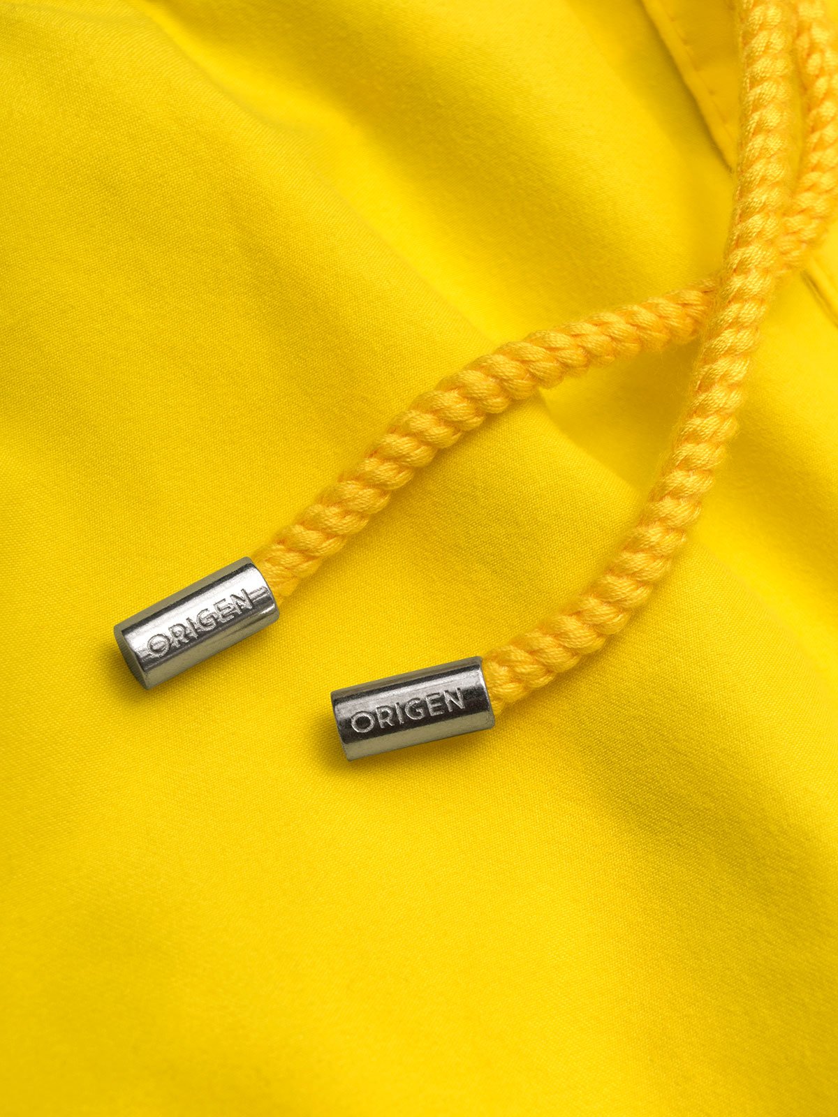 Yellow classic swimming trunks