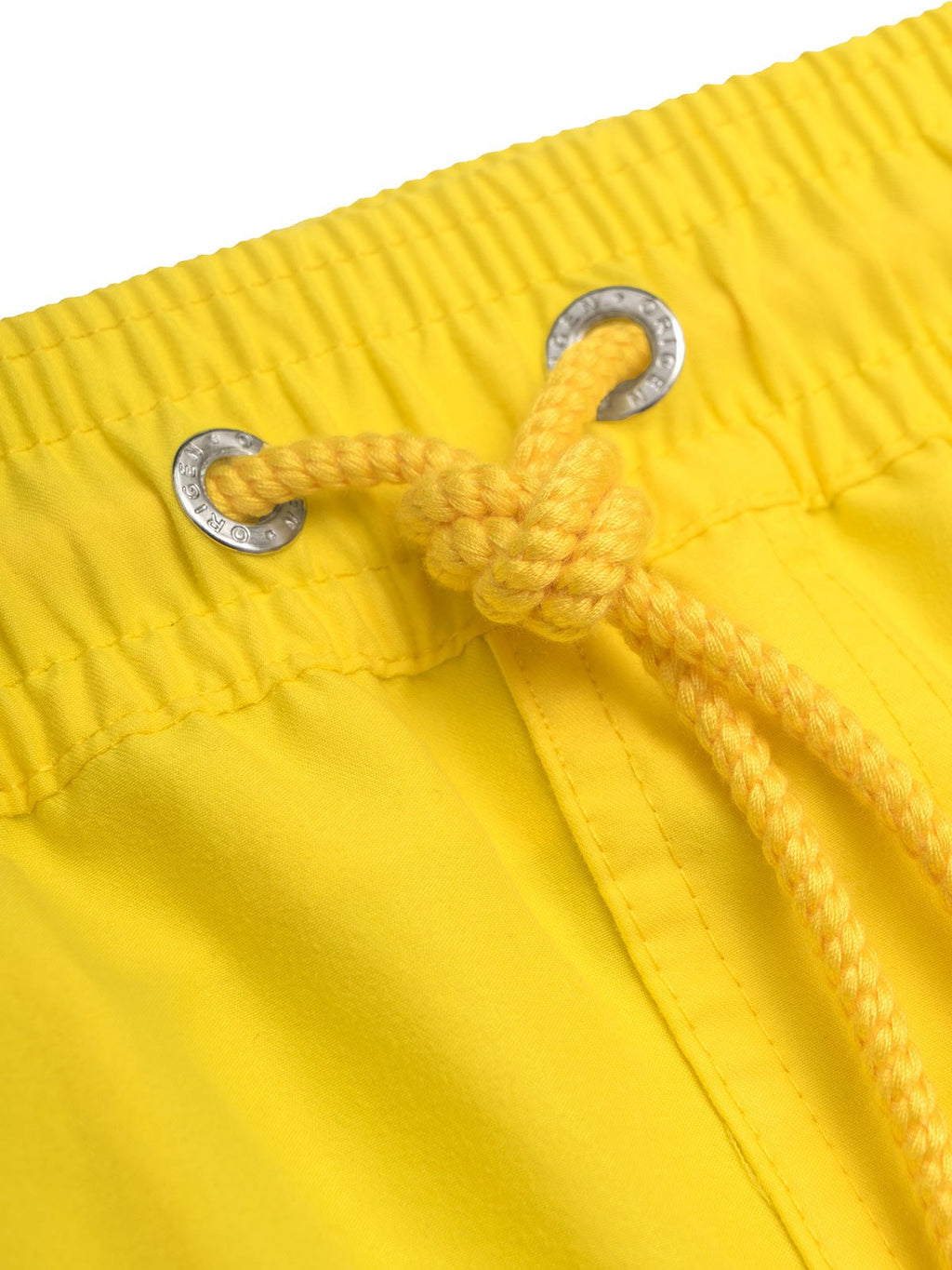 Yellow classic swimming trunks