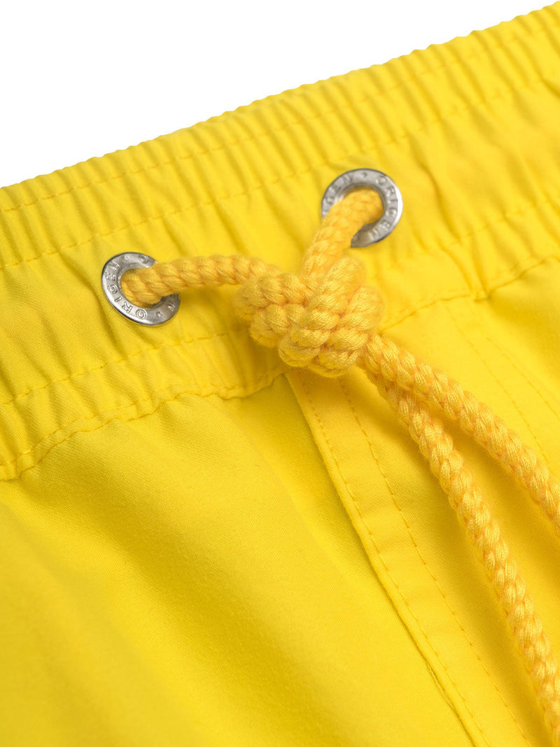 Yellow Trunks Yellow classic swimming trunks – Origen Man