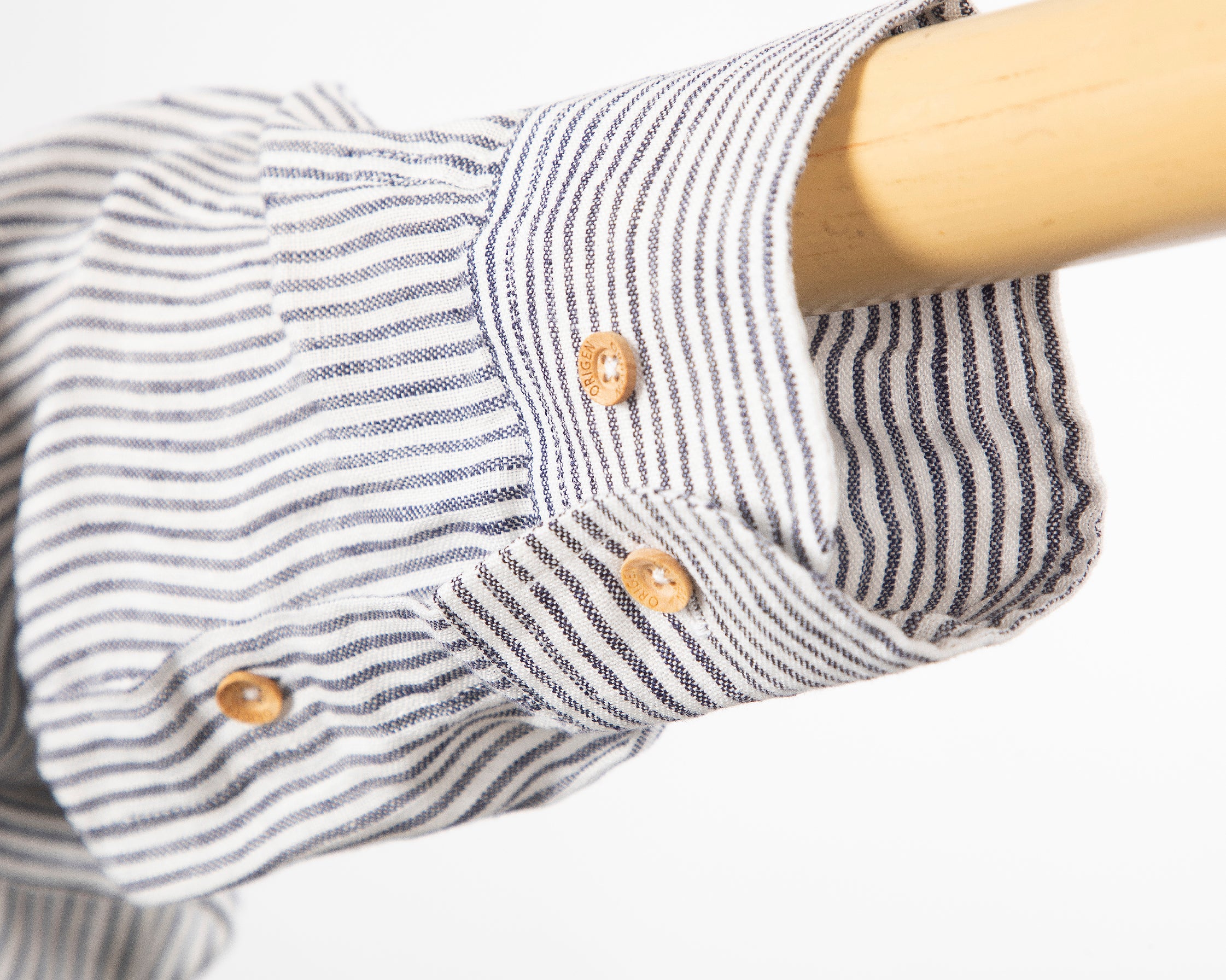 CAMICIA FIN STRIP NAVY