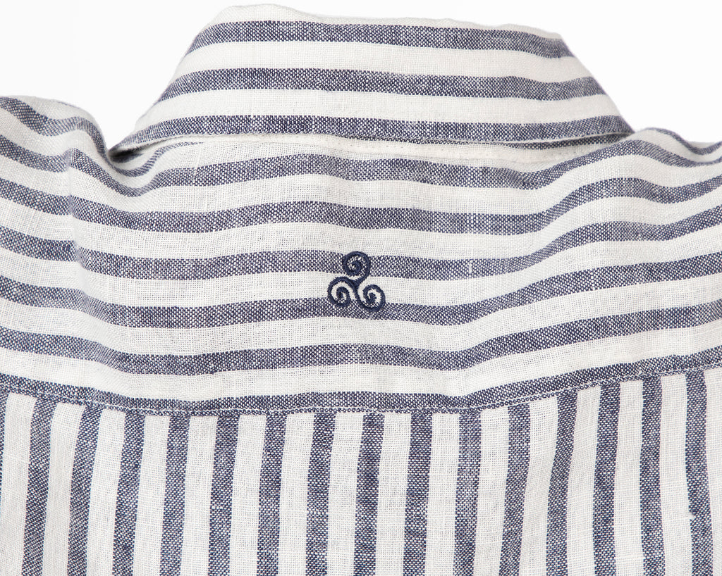 CAMICIA GOR STRIP NAVY