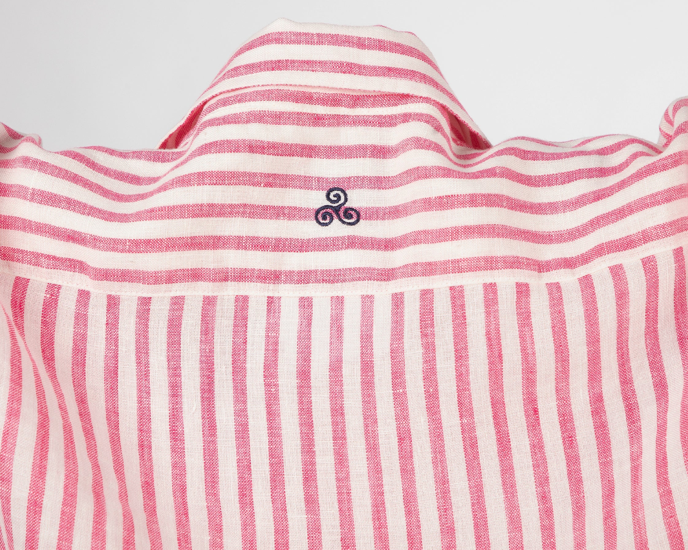CAMICIA GOR STRIP FUXIA